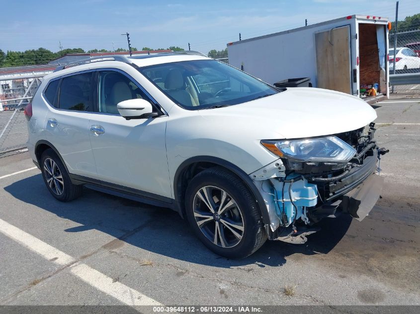 2019 Nissan Rogue Sv VIN: 5N1AT2MTXKC731222 Lot: 39648112