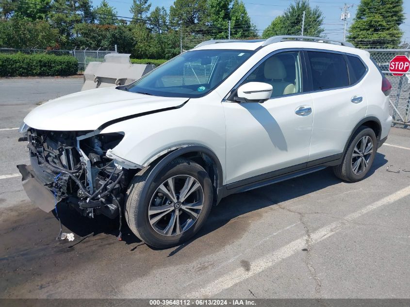 2019 Nissan Rogue Sv VIN: 5N1AT2MTXKC731222 Lot: 39648112