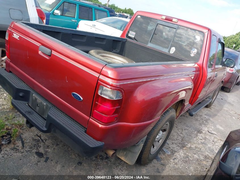 2003 Ford Ranger Edge/Tremor/Xlt VIN: 1FTYR44V43PA12007 Lot: 39648123