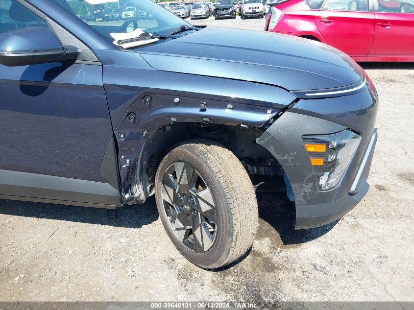 2024 Hyundai Kona Sel VIN: KM8HBCAB4RU049444 Lot: 39648131