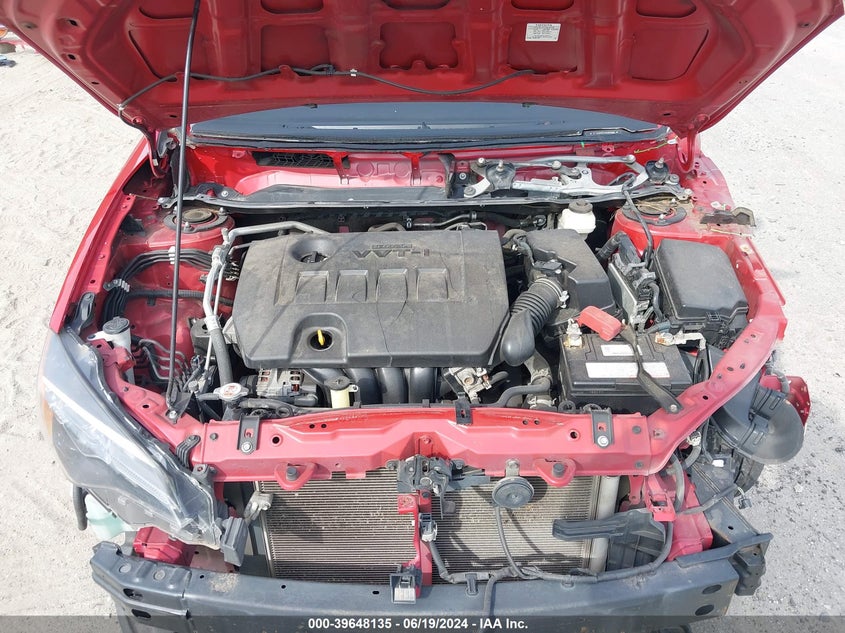 2017 Toyota Corolla Le VIN: 2T1BURHE7HC888362 Lot: 39648135