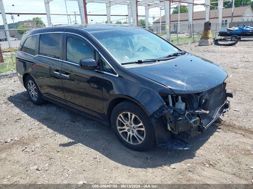 2011 Honda Odyssey Ex-L VIN: 5FNRL5H60BB006342 Lot: 39648158