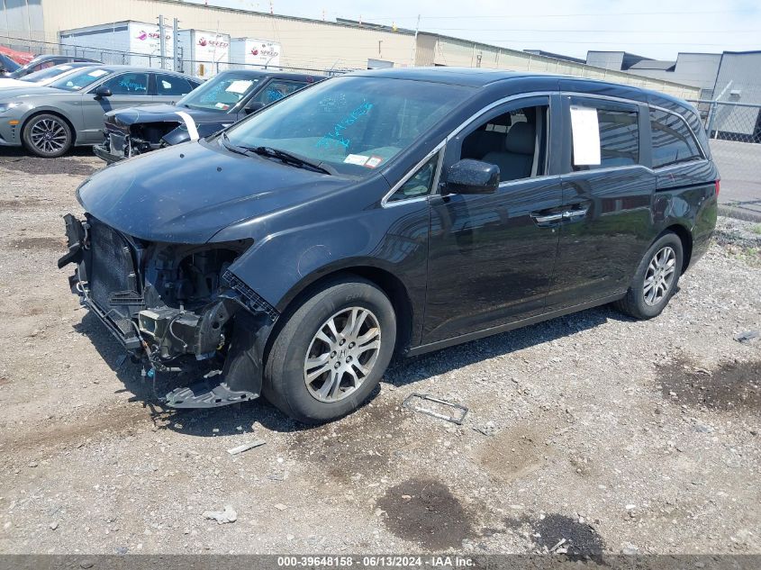 2011 Honda Odyssey Ex-L VIN: 5FNRL5H60BB006342 Lot: 39648158