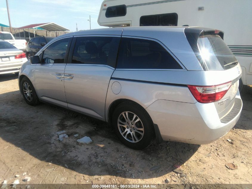 2011 Honda Odyssey Ex-L VIN: 5FNRL5H63BB096120 Lot: 39648161