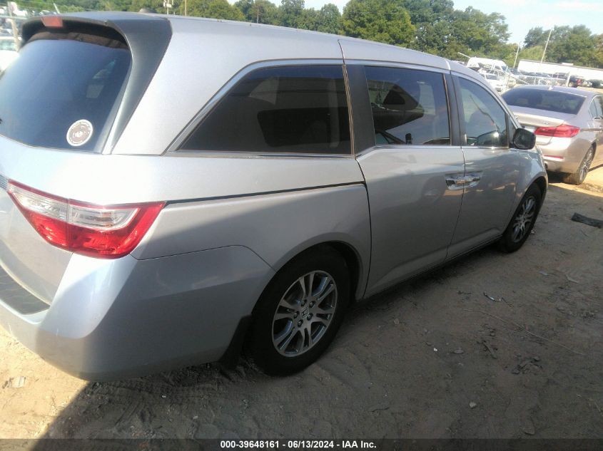 2011 Honda Odyssey Ex-L VIN: 5FNRL5H63BB096120 Lot: 39648161