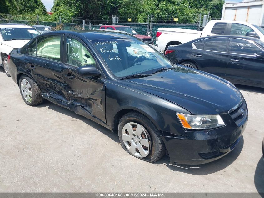 2006 Hyundai Sonata Gl VIN: 5NPET46C86H149855 Lot: 39648163