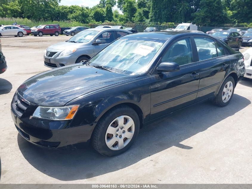 2006 Hyundai Sonata Gl VIN: 5NPET46C86H149855 Lot: 39648163