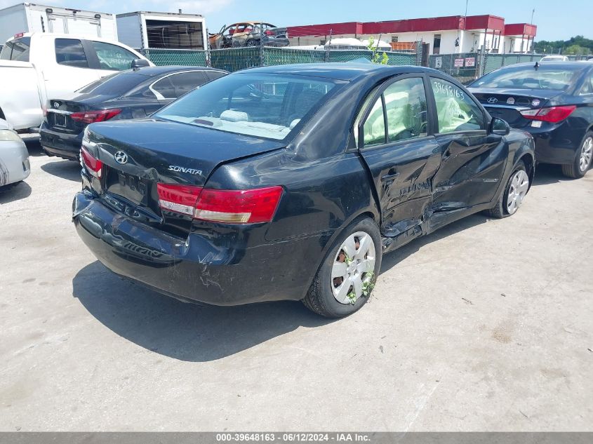 2006 Hyundai Sonata Gl VIN: 5NPET46C86H149855 Lot: 39648163