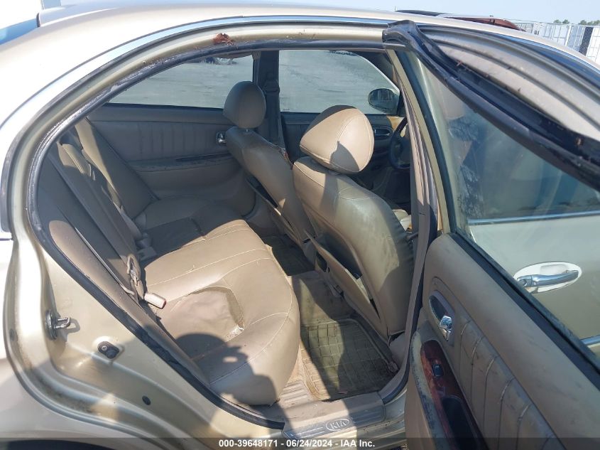 2003 Kia Optima Lx V6/Se V6 VIN: KNAGD128535225837 Lot: 39648171