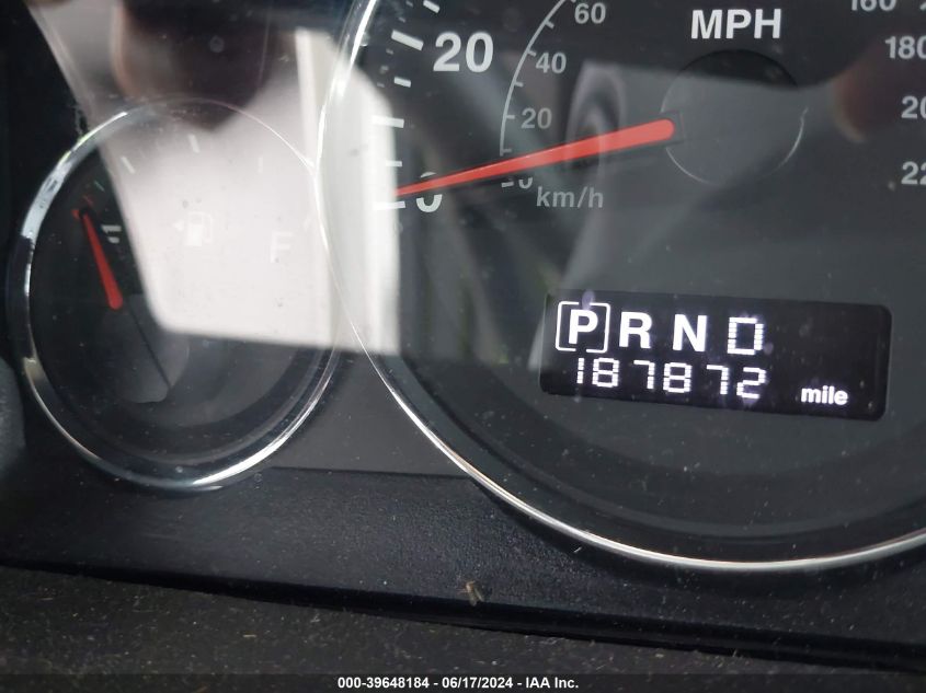 2008 Jeep Grand Cherokee Laredo VIN: 1J8GR48K98C187405 Lot: 39648184