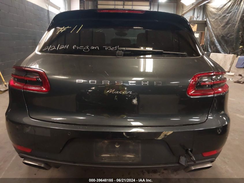 2017 Porsche Macan VIN: WP1AA2A52HLB02173 Lot: 39648185