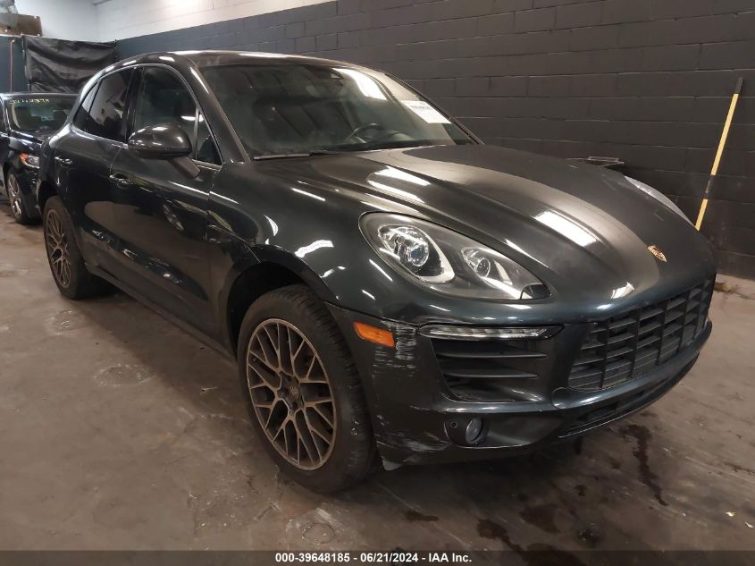 2017 Porsche Macan VIN: WP1AA2A52HLB02173 Lot: 39648185