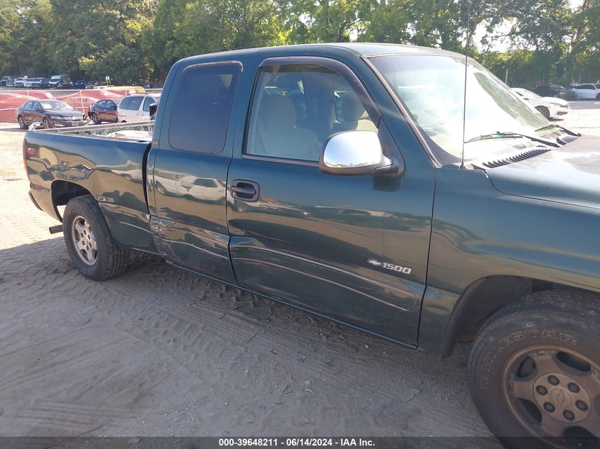 2001 Chevrolet Silverado 1500 Ls VIN: 2GCEC19T111162273 Lot: 39648211