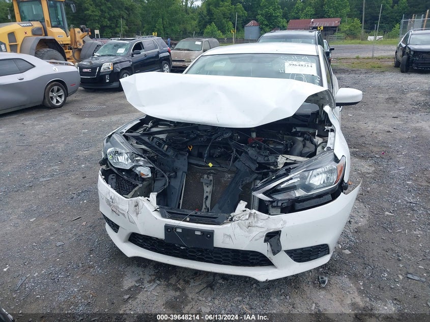 2017 Nissan Sentra Sv VIN: 3N1AB7AP2HY325823 Lot: 39648214