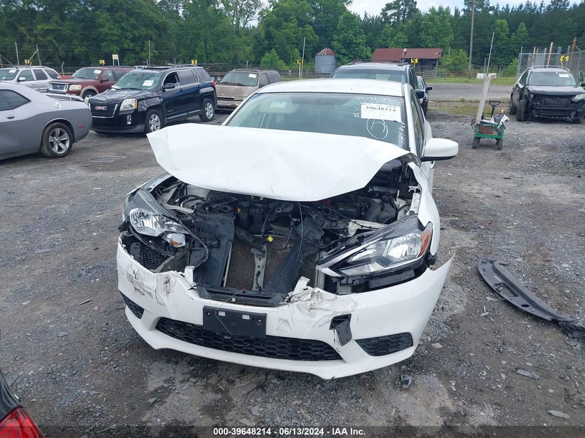 2017 Nissan Sentra Sv VIN: 3N1AB7AP2HY325823 Lot: 39648214
