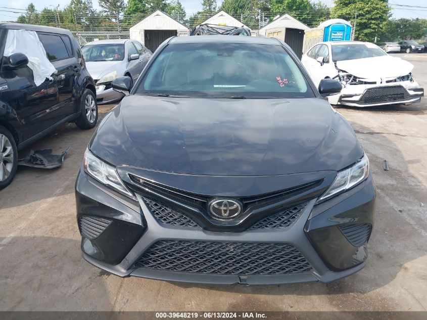 2019 Toyota Camry Se VIN: 4T1B11HK6KU210692 Lot: 39648219