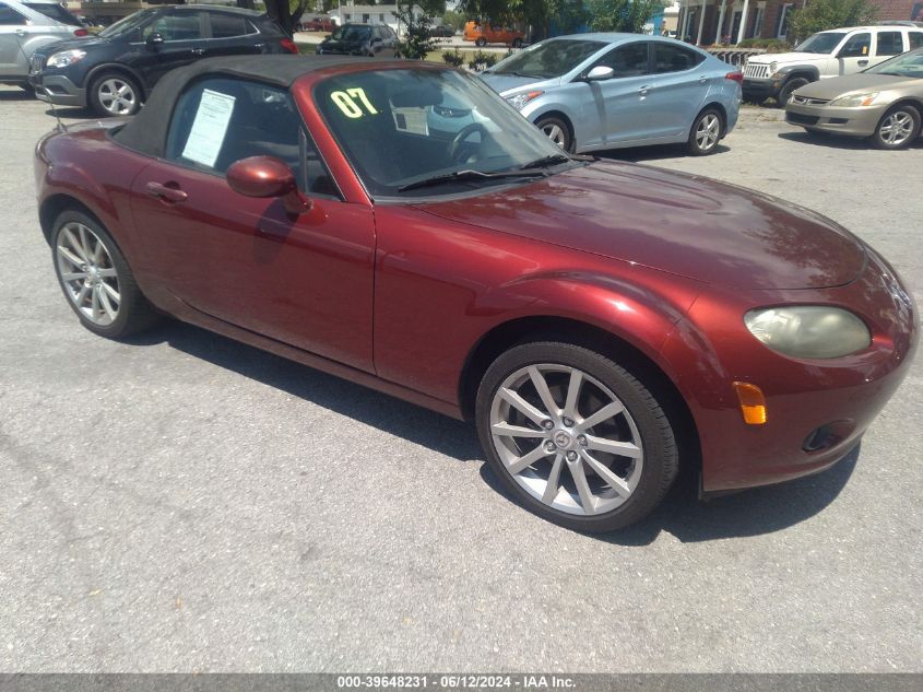 2007 Mazda Mx-5 Grand Touring VIN: JM1NC25F470125700 Lot: 39648231