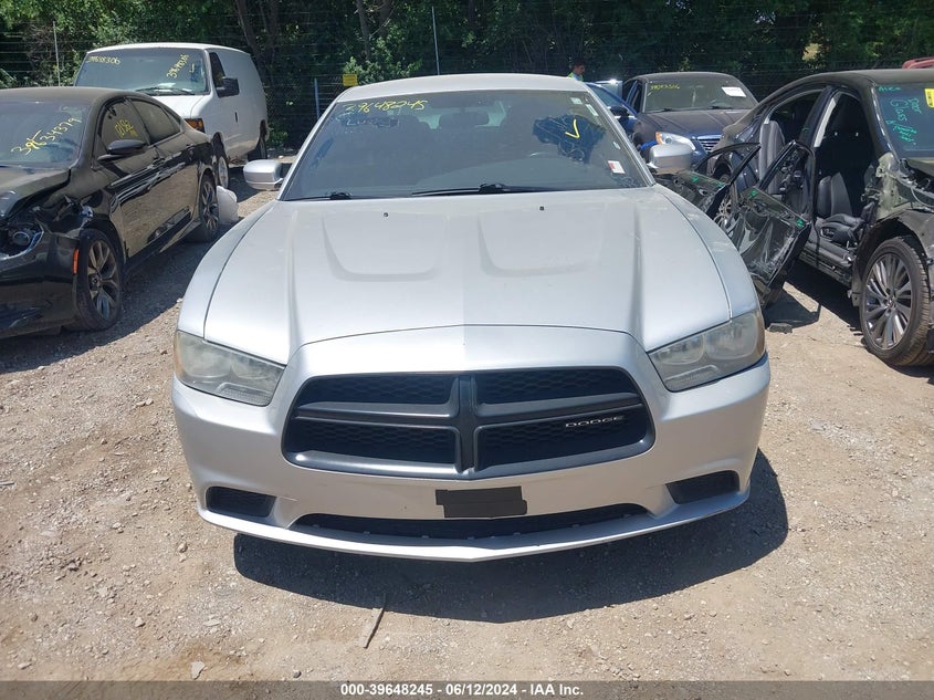 2012 Dodge Charger Police VIN: 2C3CDXAT1CH153428 Lot: 39648245