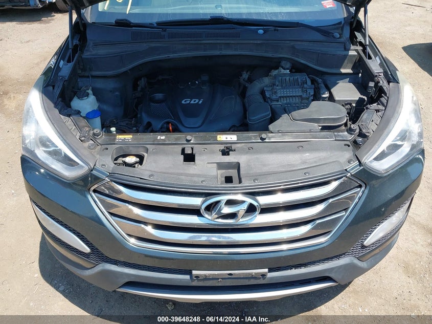 2013 Hyundai Santa Fe Sport VIN: 5XYZU3LBXDG124237 Lot: 39648248