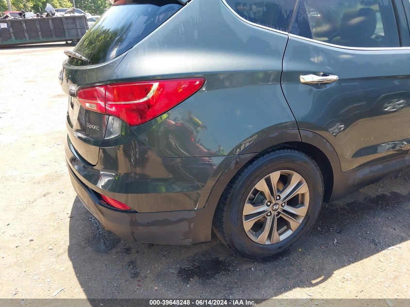 2013 Hyundai Santa Fe Sport VIN: 5XYZU3LBXDG124237 Lot: 39648248
