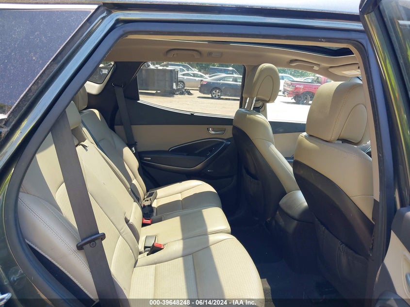 2013 Hyundai Santa Fe Sport VIN: 5XYZU3LBXDG124237 Lot: 39648248