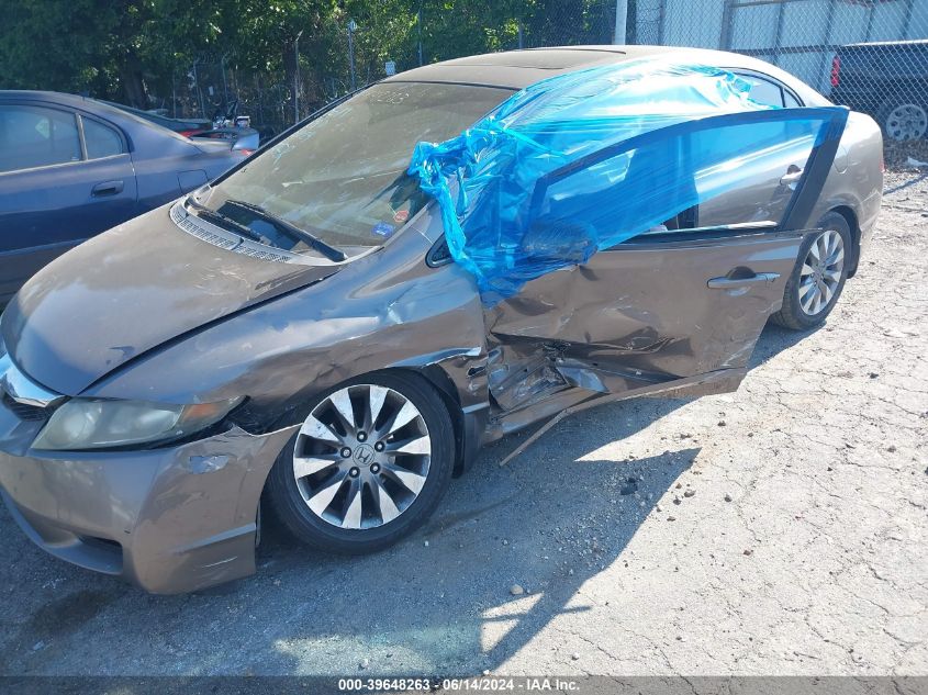 2009 Honda Civic Ex-L VIN: 1HGFA16969L002089 Lot: 39648263