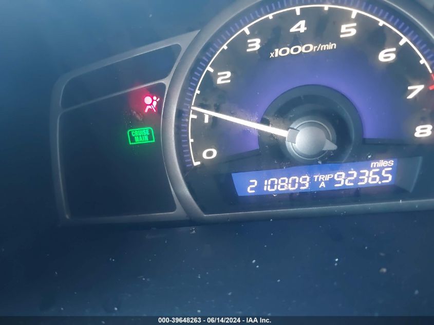 2009 Honda Civic Ex-L VIN: 1HGFA16969L002089 Lot: 39648263