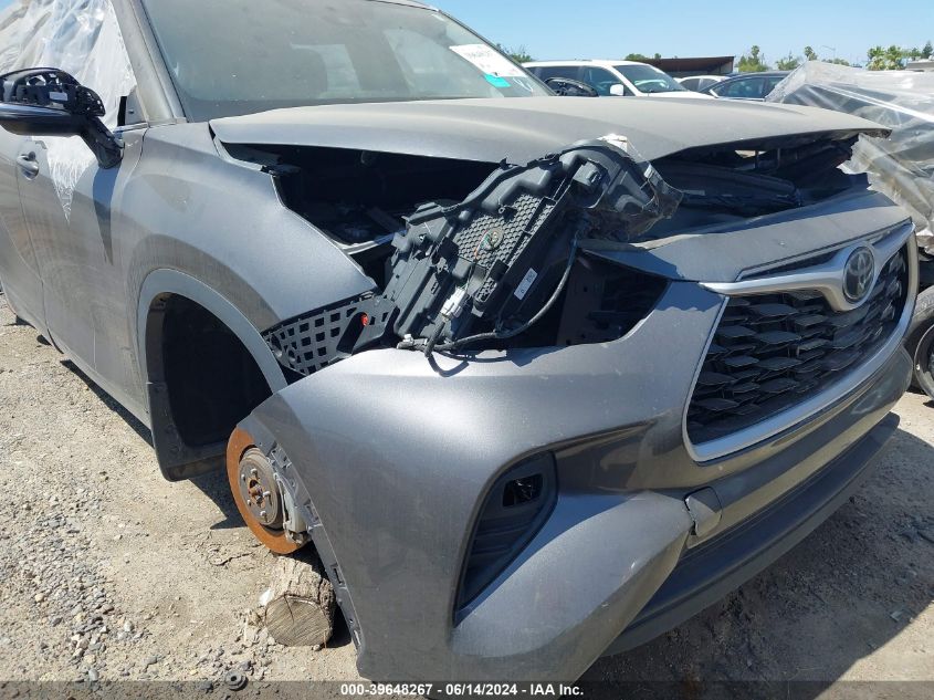 5TDBZRBH8MS544237 2021 Toyota Highlander L/Le