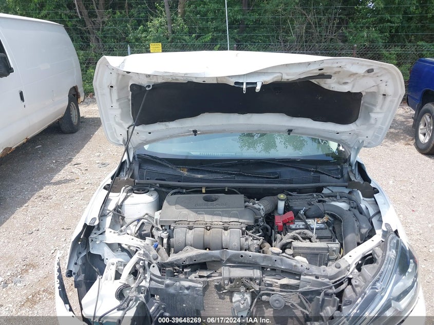 2017 Nissan Sentra Sv VIN: 3N1AB7AP2HY356215 Lot: 39648269