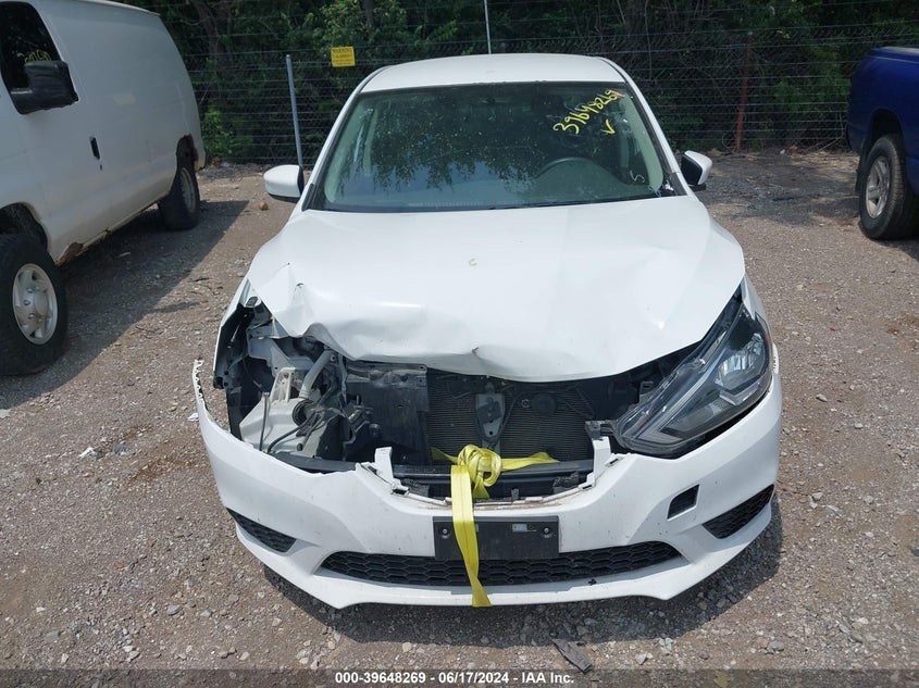 2017 Nissan Sentra Sv VIN: 3N1AB7AP2HY356215 Lot: 39648269