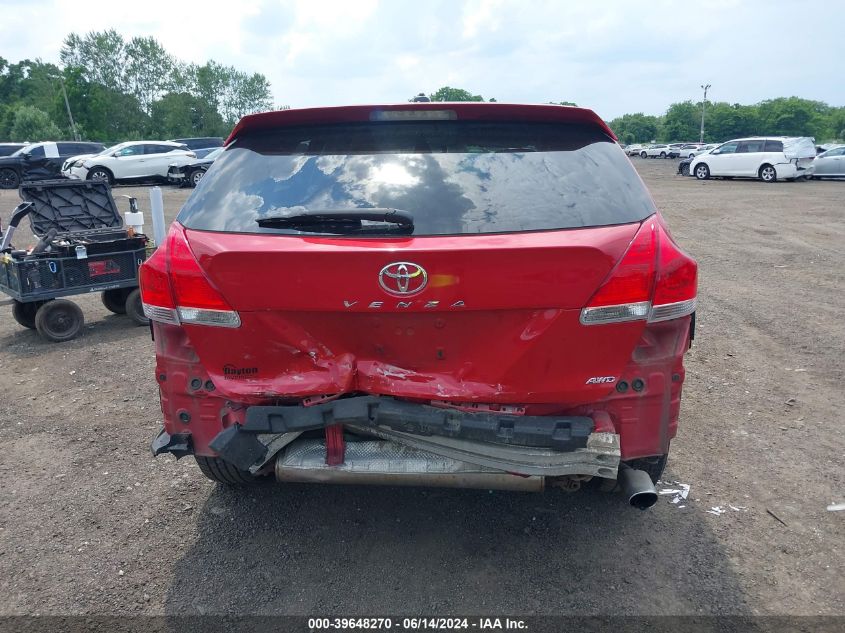 2010 Toyota Venza VIN: 4T3BA3BB6AU017968 Lot: 39648270