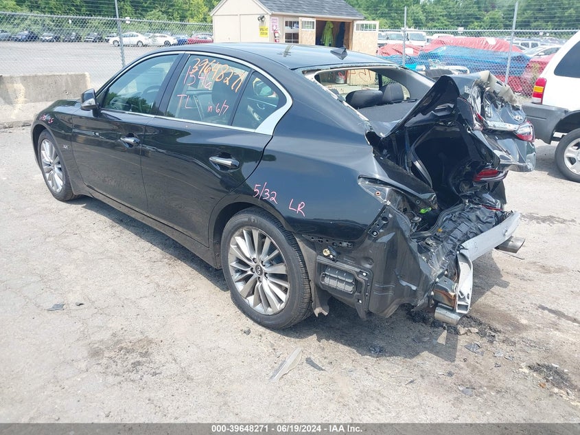 2018 INFINITI Q50 3.0T LUXE - JN1EV7AR9JM437120