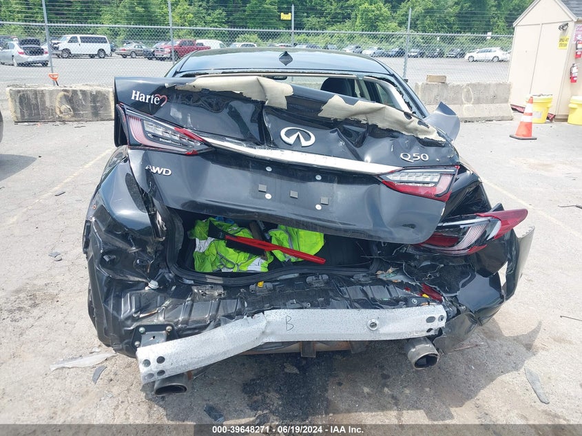 2018 INFINITI Q50 3.0T LUXE - JN1EV7AR9JM437120