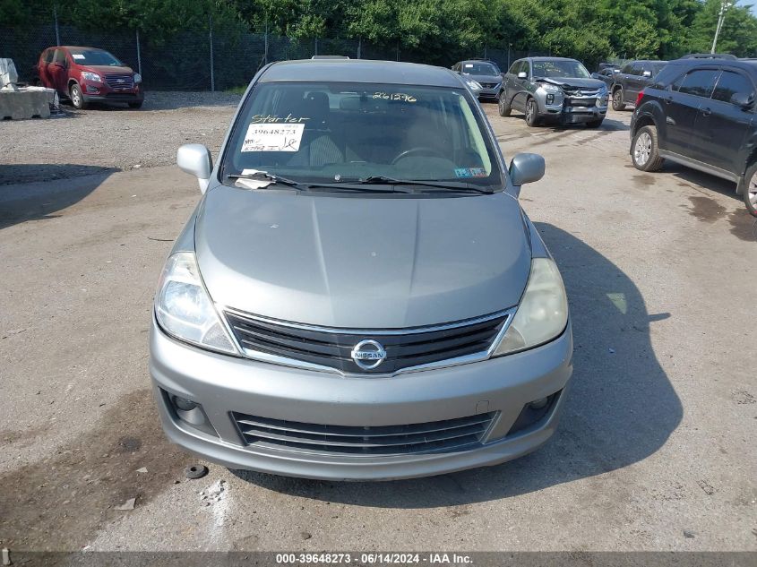 2012 Nissan Versa 1.8 Sl VIN: 3N1BC1CP3CK261296 Lot: 39648273