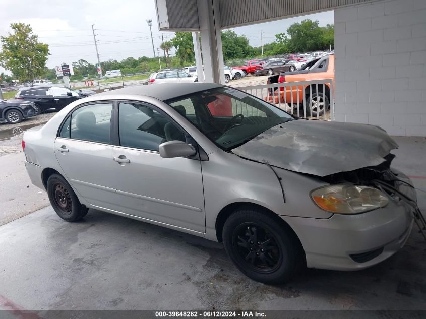 2003 Toyota Corolla Le VIN: 1NXBR32E03Z013168 Lot: 39648282