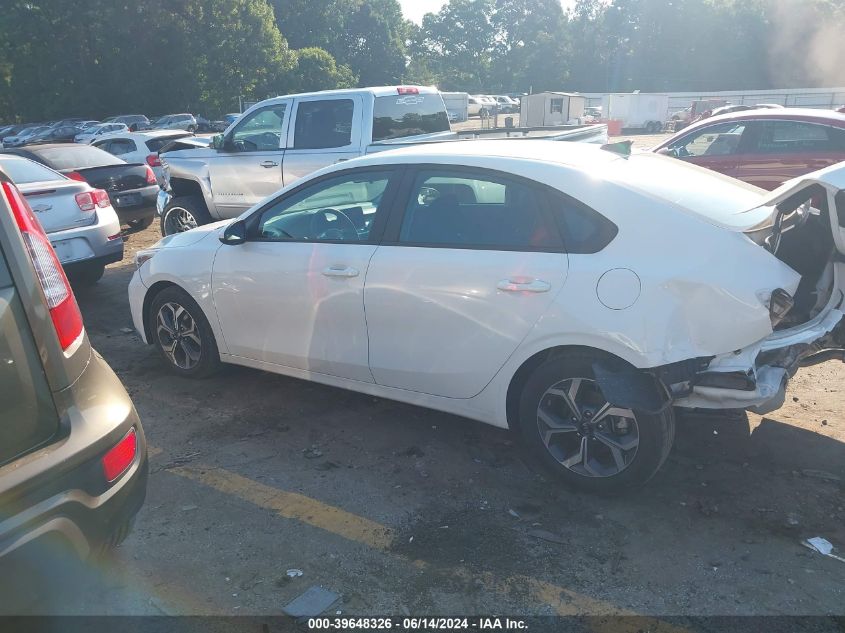 2021 Kia Forte Lxs VIN: 3KPF24AD3ME276053 Lot: 39648326