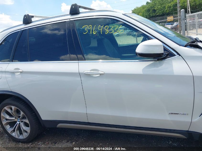 2017 BMW X5 xDrive35I VIN: 5UXKR0C32H0X79500 Lot: 39648336
