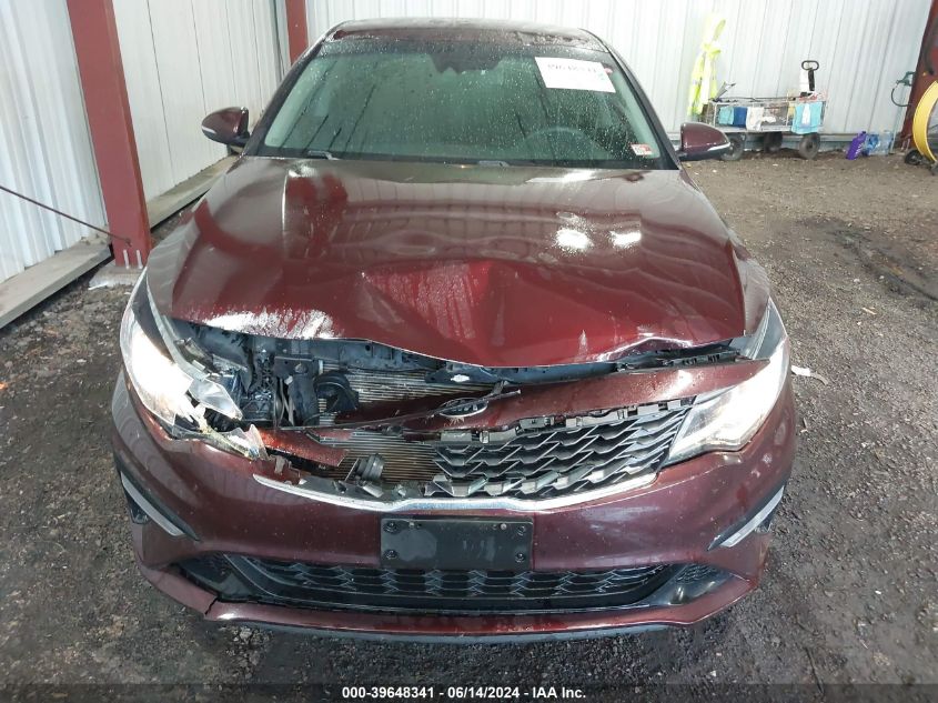 2019 Kia Optima Lx VIN: 5XXGT4L33KG363736 Lot: 39648341