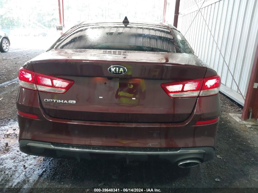 2019 Kia Optima Lx VIN: 5XXGT4L33KG363736 Lot: 39648341
