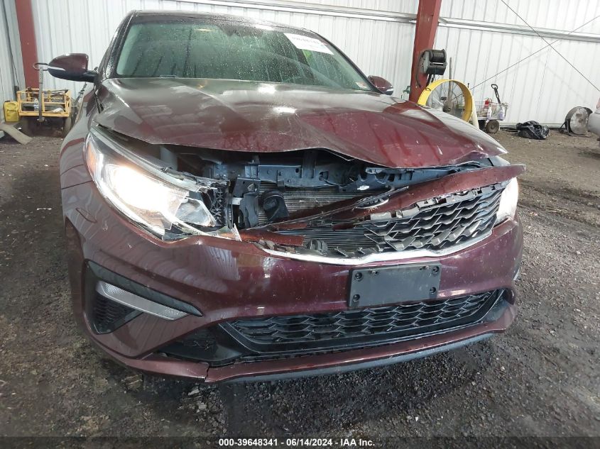 2019 Kia Optima Lx VIN: 5XXGT4L33KG363736 Lot: 39648341