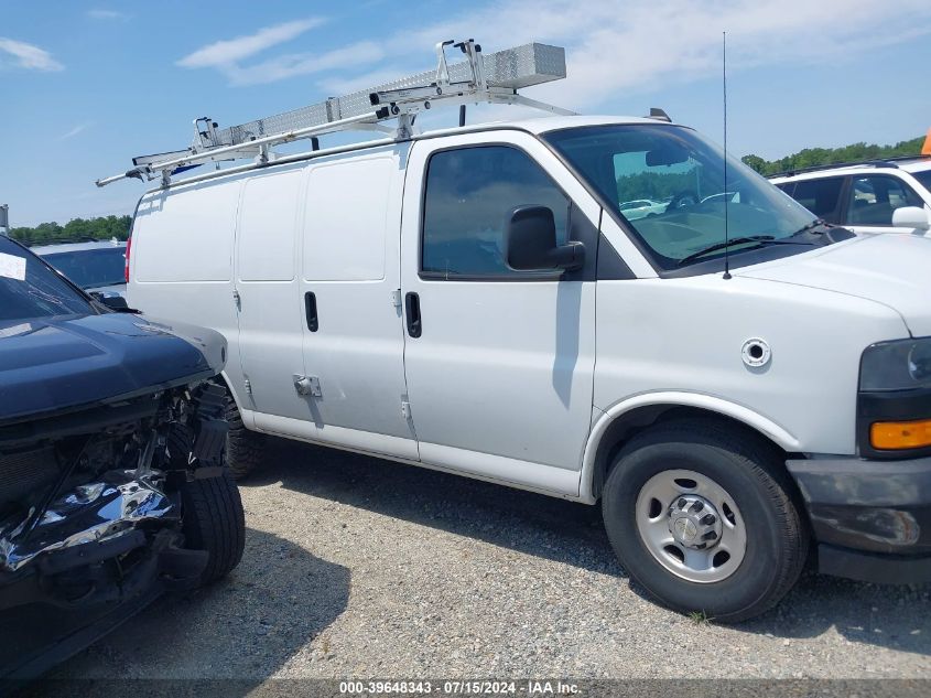 2020 Chevrolet Express Cargo Rwd 3500 Regular Wheelbase Wt VIN: 1GCZGGFG6L1172127 Lot: 39648343