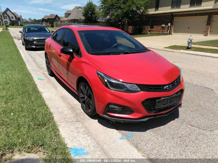 2018 Chevrolet Cruze Lt Auto VIN: 1G1BE5SM7J7219305 Lot: 39648346