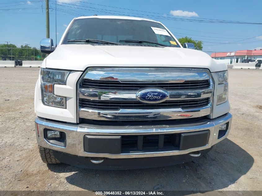 2016 Ford F-150 Lariat VIN: 1FTEW1EGXGKD99269 Lot: 39648352