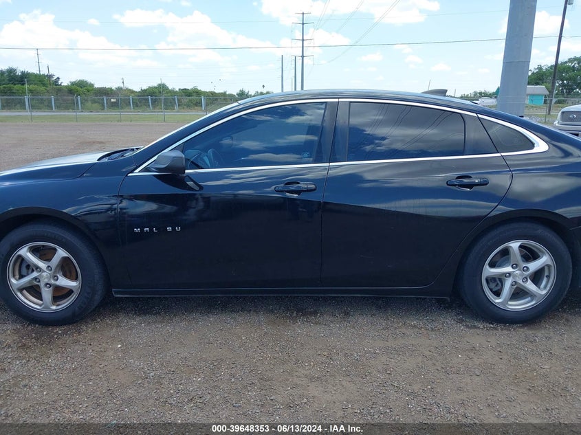 2017 Chevrolet Malibu Ls VIN: 1G1ZB5ST2HF242134 Lot: 39648353