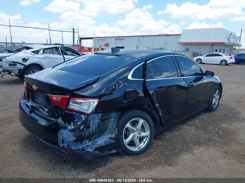 2017 Chevrolet Malibu Ls VIN: 1G1ZB5ST2HF242134 Lot: 39648353