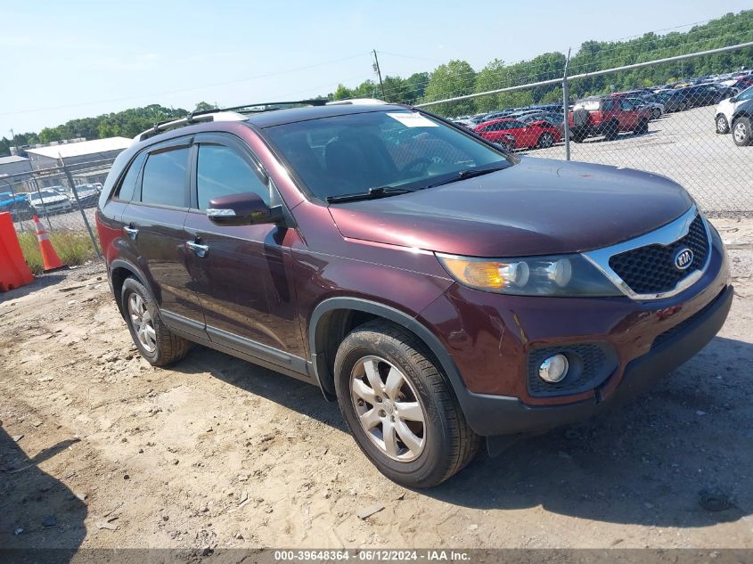 2013 Kia Sorento Lx VIN: 5XYKT4A62DG350904 Lot: 39648364