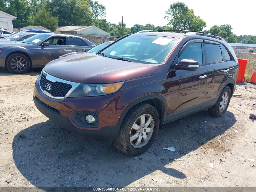 2013 Kia Sorento Lx VIN: 5XYKT4A62DG350904 Lot: 39648364