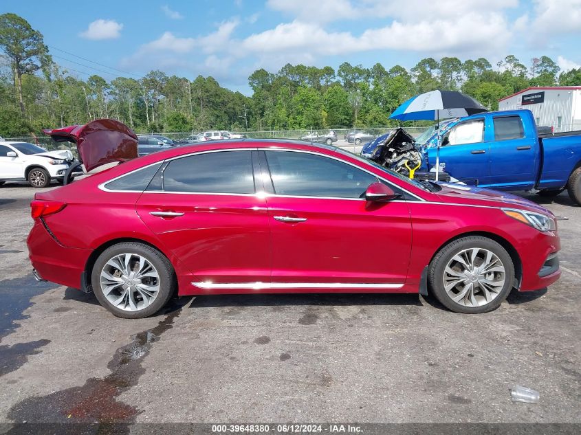 2015 Hyundai Sonata Limited 2.0T VIN: 5NPE34AB2FH223236 Lot: 39648380