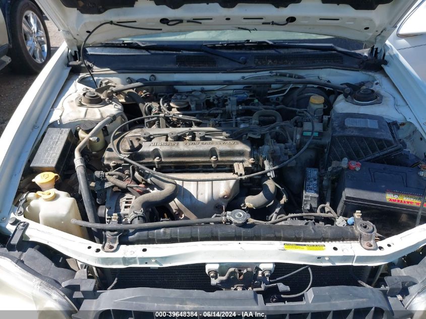 2000 Nissan Altima Gle/Gxe/Se/Xe VIN: 1N4DL01D6YC161477 Lot: 39648384