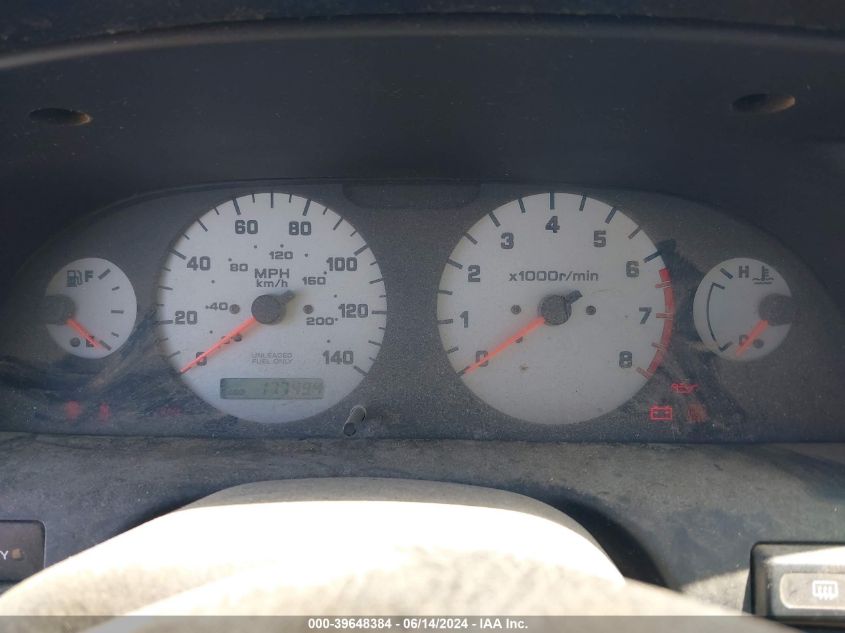 2000 Nissan Altima Gle/Gxe/Se/Xe VIN: 1N4DL01D6YC161477 Lot: 39648384